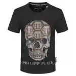 philipp plein t-shirt homme 2019 hommesy qp gray skull